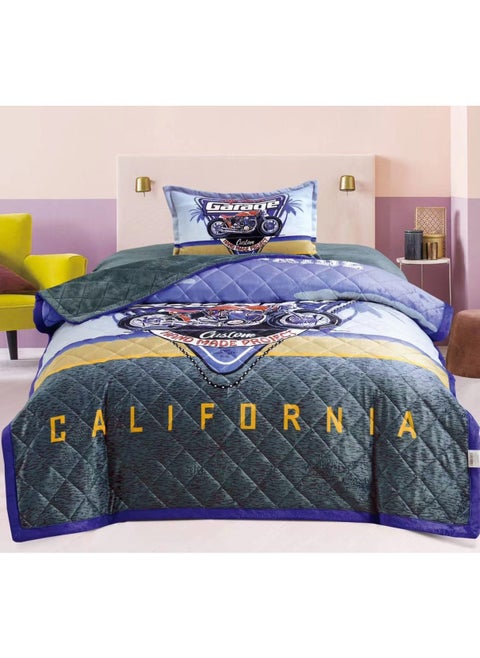 3pcs winter kids comforter set single size 160x210cm includes comforter set, fitted sheet and pillow sham