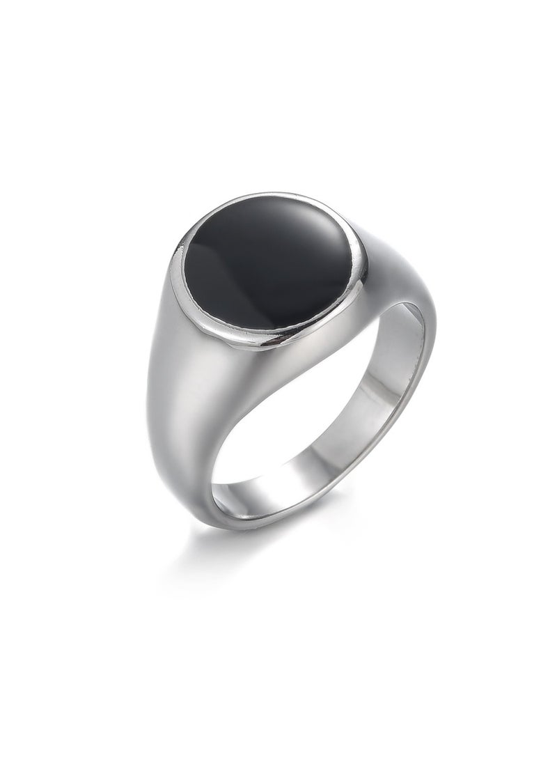 جيجي خاتم رجالي من الستانلس ستيل - Image 1
