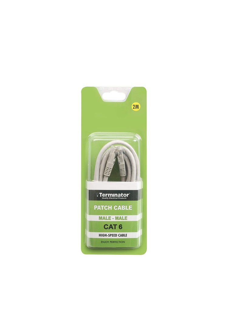 Terminator High speed Patch Cable CAT6 2 Meters - TPCC-2M  - Image 2