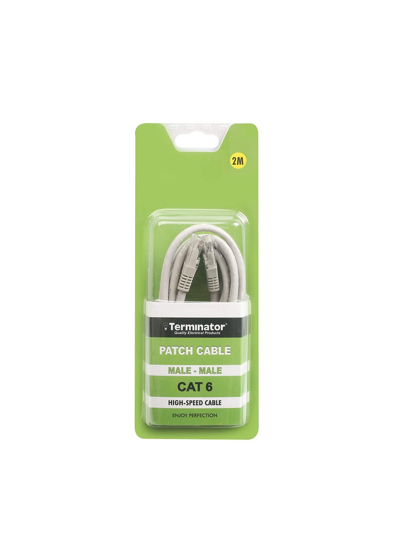Terminator High speed Patch Cable CAT6 2 Meters - TPCC-2M  - Image 1
