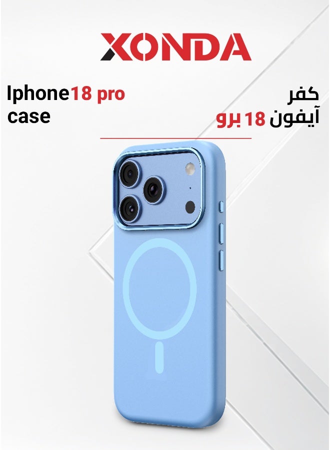 Xonda Pure MagSafe Case for iPhone 18 Pro – Light Blue - Image 3