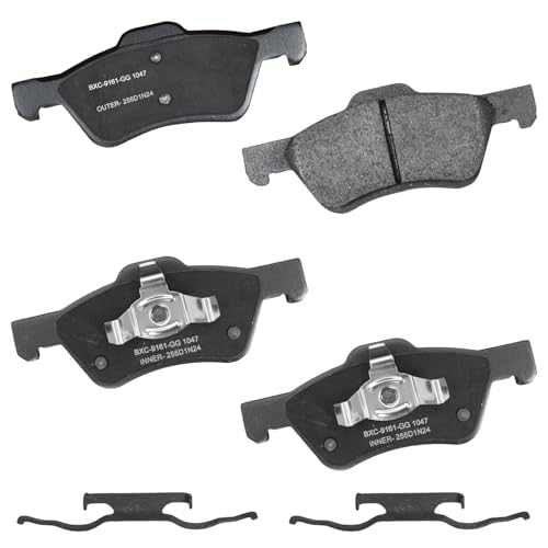 Bendix Premium SBC1047 Ceramic Front Brake Pads for Ford Escape 2011-2005, Mazda Tribute 2006-2005, Tribute 2011-2008, Mercury Mariner 2011-2005 - Image 1