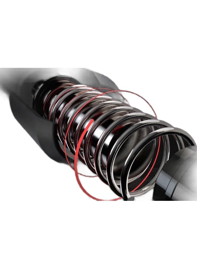 SupFire عصا المشي الخارجية للدفاع عن النفس من سوپفاير، مقبض على شكل حرف T من سبائك الألمنيوم، عصا مشي خفيفة الوزن بأربعة أقسام، عصا تسلق، عصا مشي للأطفال - Image 1