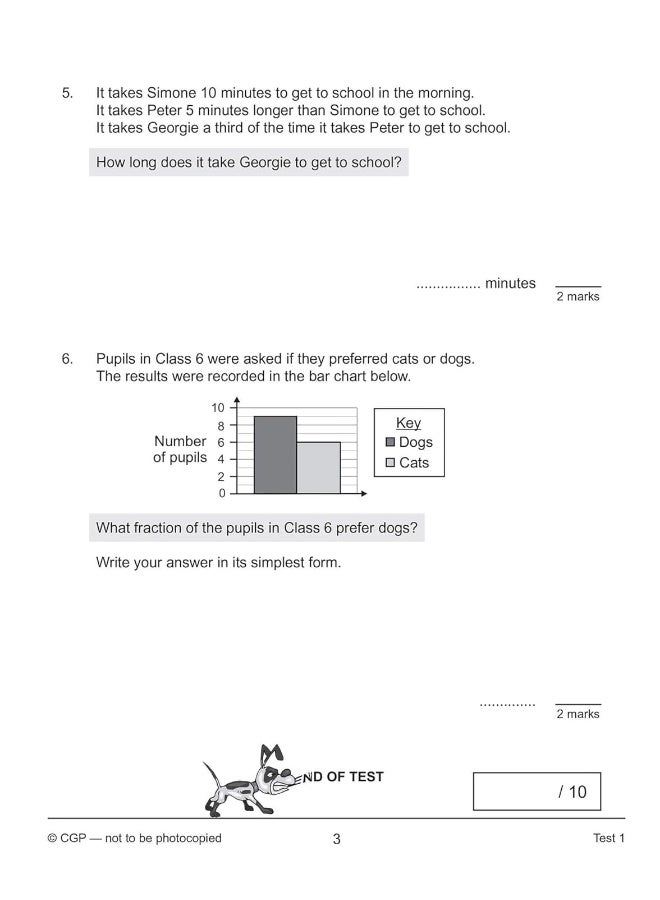 KS2 Maths SAT Buster 10-Minute Tests - Problem Solving (for the 2022 tests) - Image 5