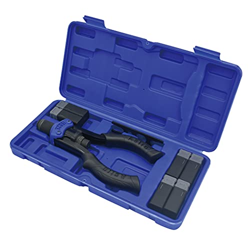 Astro Tools 1455 Hand Rivet Stud Setter Kit - Metric & SAE with Rivet Studs,Multicoloured - Image 2