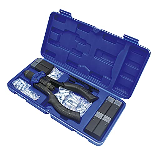Astro Tools 1455 Hand Rivet Stud Setter Kit - Metric & SAE with Rivet Studs,Multicoloured - Image 3
