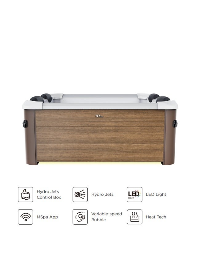 Mspa MSPA FRAME Oslo Amber – Jet + Bubble Spa:  - Image 1