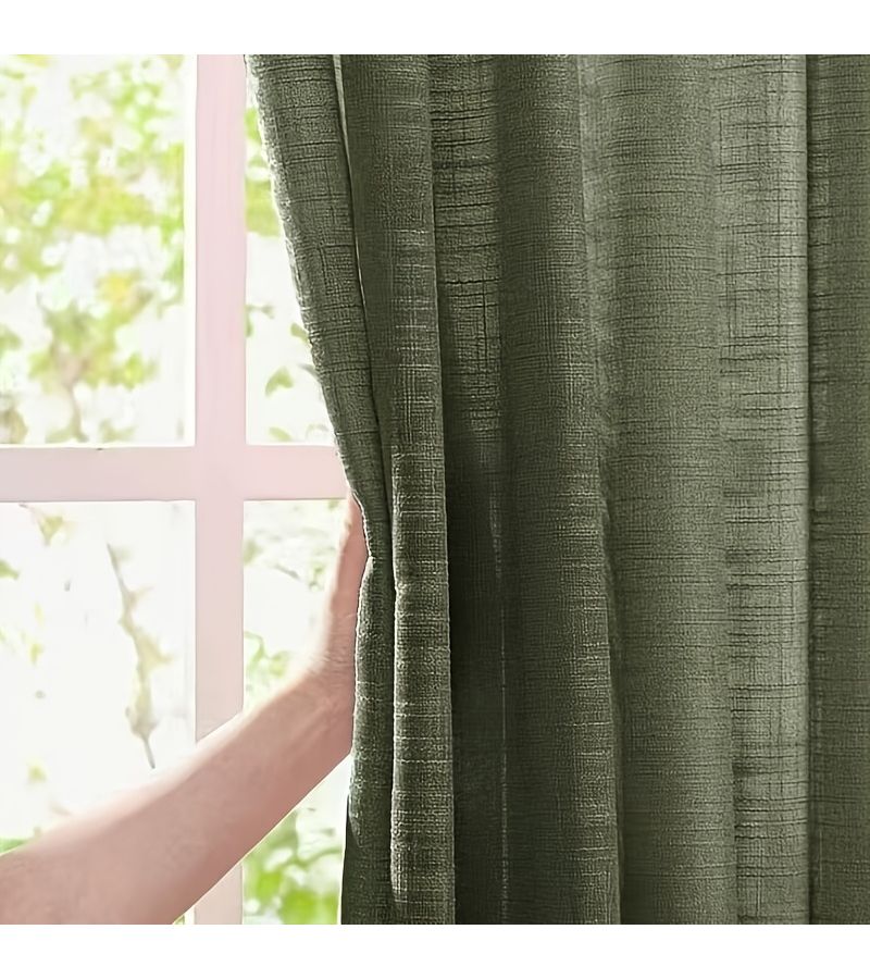 Green Romance Blackout Curtain 39.37 x 47.24 Inch Size - Image 1