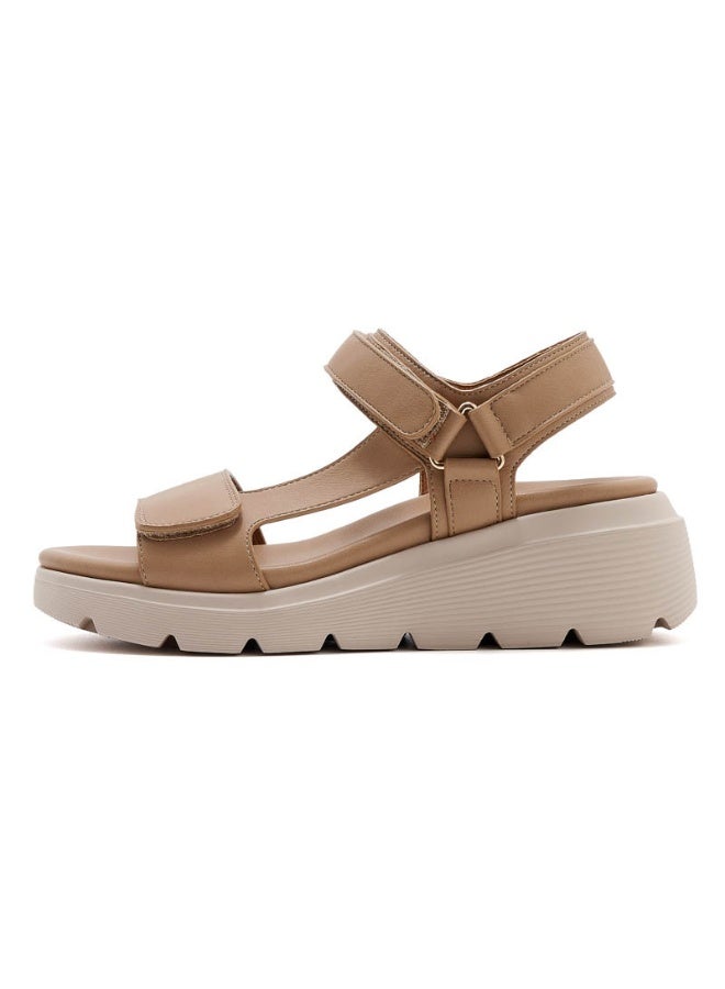 NIBEMINENT Women's Summer Sandals Outdoor Fashion Comfortable Soft Elegant Strappy Beach Sandal Ladies Shoes  - Image 1