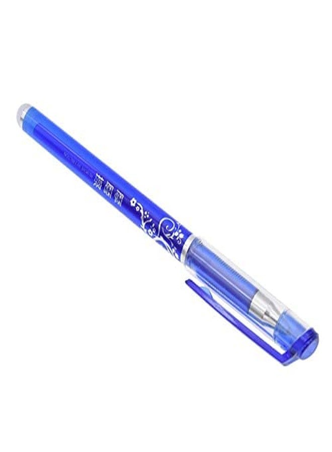 Like-It like it Blue Ink Erasable Gel Pen Set with attached Magic Wipe Eraser (0.35mm Nib Size) Gel Pen 0.35mm (Pack of 3 Pens) - Image 3
