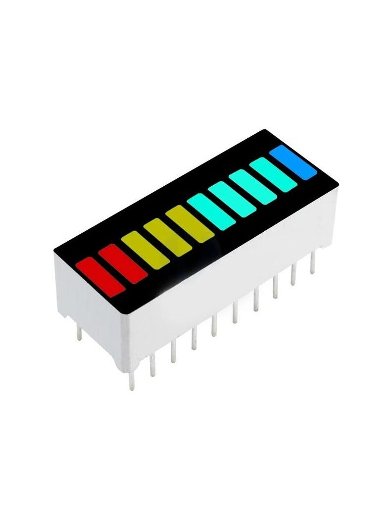 ➡️ أنبوب رقمي شريطي ١٠ مقاطع ٤ ألوان ٢ أحمر ٣ أصفر ٤ أخضر ١ أزرق كاثود (BAS) - Image 3