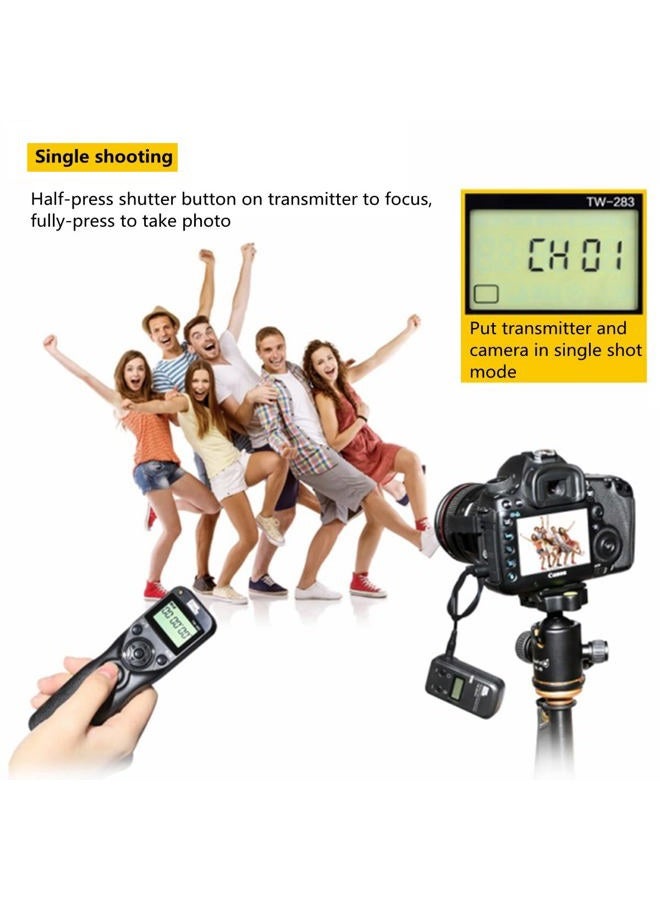 Pixel مؤقت كاميرا بيكسل TW-283 S2 للتحكم عن بُعد بإصدار مصراع لاسلكي متوافق مع سوني a1 و a9 و a7 و a7R و a7S و a6600 و a6500 و a6400 و a6300 و a6000 و a5100 و a5000 و HX400 و HX90 و RX10 و RX100 و a68 و a58 - Image 5