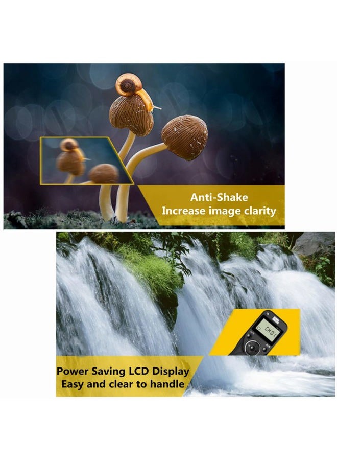 Pixel مؤقت كاميرا بيكسل TW-283 S2 للتحكم عن بُعد بإصدار مصراع لاسلكي متوافق مع سوني a1 و a9 و a7 و a7R و a7S و a6600 و a6500 و a6400 و a6300 و a6000 و a5100 و a5000 و HX400 و HX90 و RX10 و RX100 و a68 و a58 - Image 2