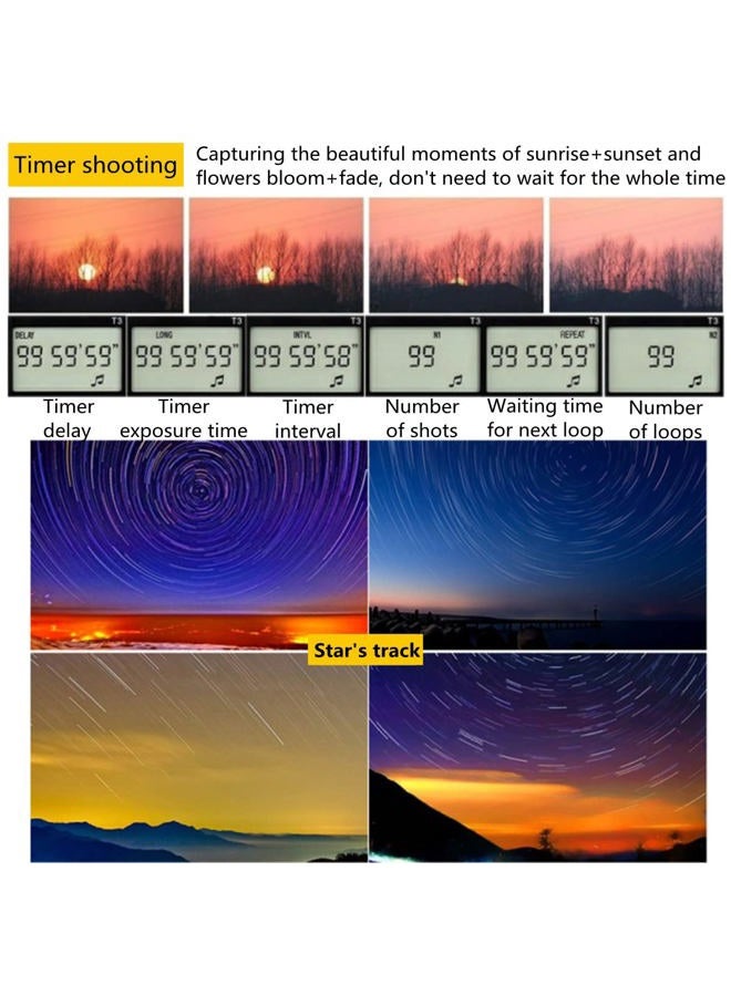 Pixel مؤقت كاميرا بيكسل TW-283 S2 للتحكم عن بُعد بإصدار مصراع لاسلكي متوافق مع سوني a1 و a9 و a7 و a7R و a7S و a6600 و a6500 و a6400 و a6300 و a6000 و a5100 و a5000 و HX400 و HX90 و RX10 و RX100 و a68 و a58 - Image 4