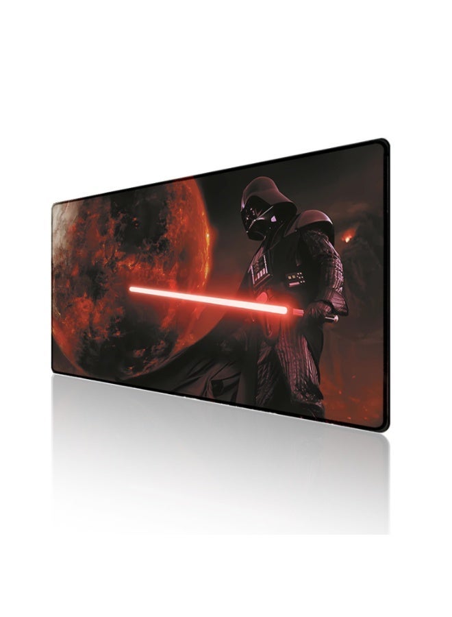 ألفا فت لوحة ماوس Alpha Fit Star Wars XXL مقاس 80×30 سم، لوحة ألعاب كبيرة XL مع قاعدة مطاطية مانعة للانزلاق، مقاومة للماء وحواف مخيطة - Image 1