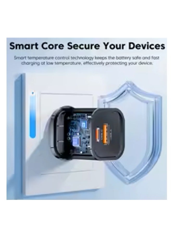 شاحن حائط  USB toocki-GaN من نوع C ، 33 واط ، QC ، PD ، iPhone 15 ، 14 ، 13 ، 12 ، 11 Pro Max ، iPad Pro Mini ، howai ، xiao ، شاحن هواتف somarg - Image 2