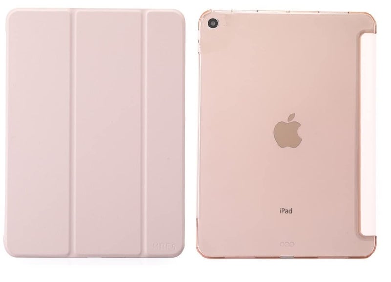 Moca غطاء ذكي قابل للتوافق لجهاز iPad 9.7 بوصة 2017 2018 iPad الجيل الخامس والسادس A1893 A1954 A1822 A1823 (وردي فاتح، iPad 9.7 بوصة 2017/2018)  - Image 1