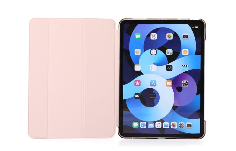 Moca غطاء ذكي قابل للتوافق لجهاز iPad 9.7 بوصة 2017 2018 iPad الجيل الخامس والسادس A1893 A1954 A1822 A1823 (وردي فاتح، iPad 9.7 بوصة 2017/2018)  - Image 2