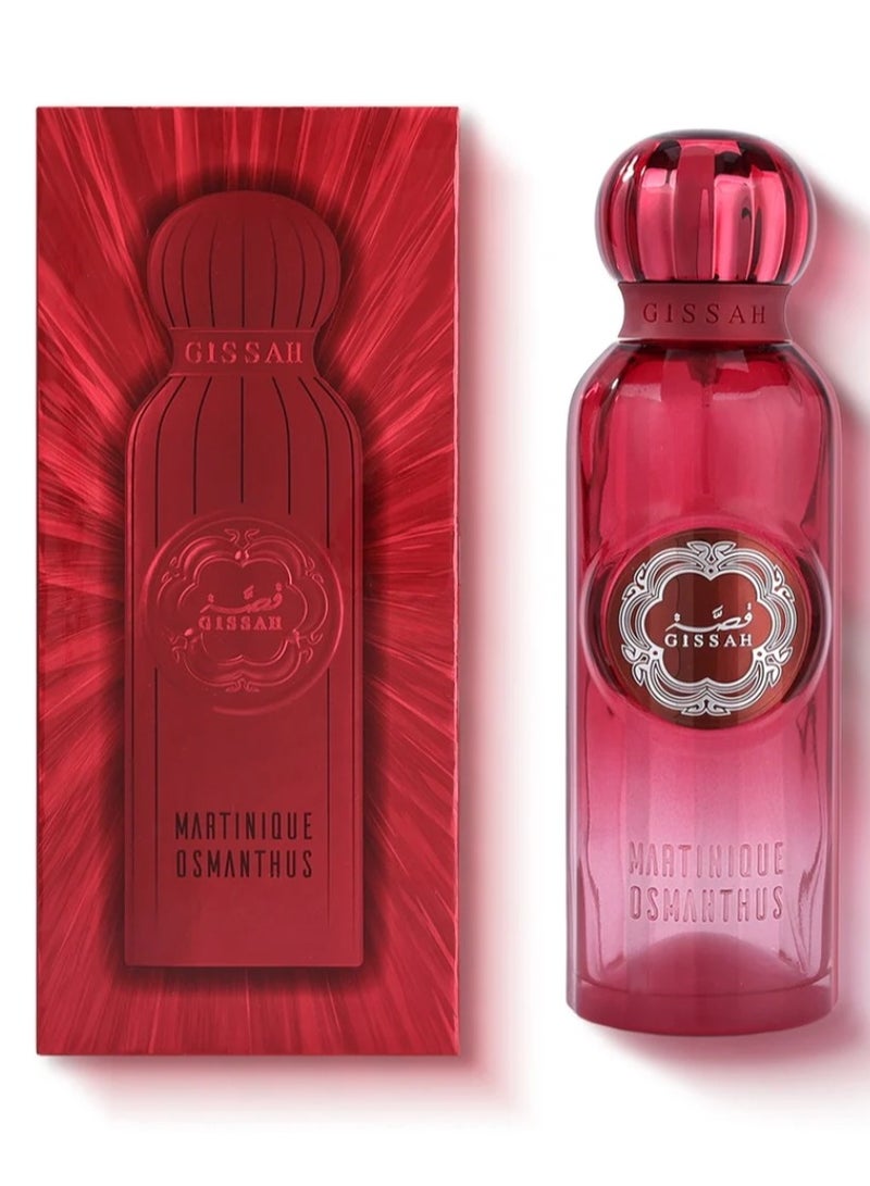 قصة عطر مارتينيك أوسمانثوس من قصة أو دو بارفيوم 200 مل – عطر فاخر فاكهي زهري بلمسات عنبرية للرجال والنساء - Image 1