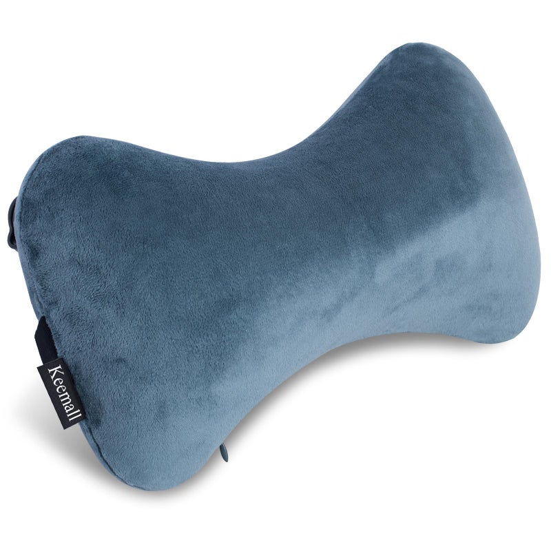 Keemall Inflatable Car Neck Pillow Driving Blow Up Car Headrest Pillow for Car Inflatable Travel Pillow for Camping Neck Support for Office Chair Adjustable Softness