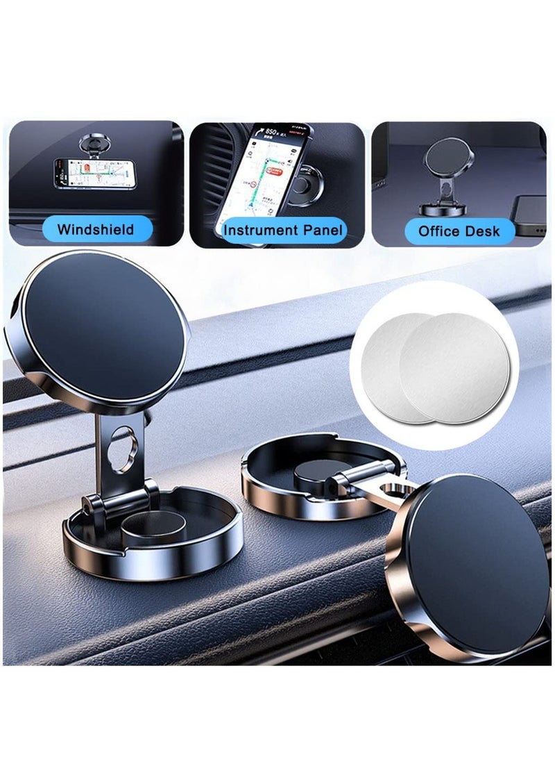 Strong Magnetic Car Phone Holder for All Phones Hands Free Mount for iPhone 14 13 12 Plus MagSafe and Tablets - Image 4