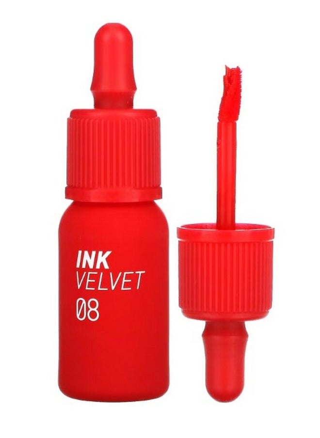 Peripera Ink Velvet Lip Tint 08 Sellout Red 0.14 oz 4 g  - Image 1