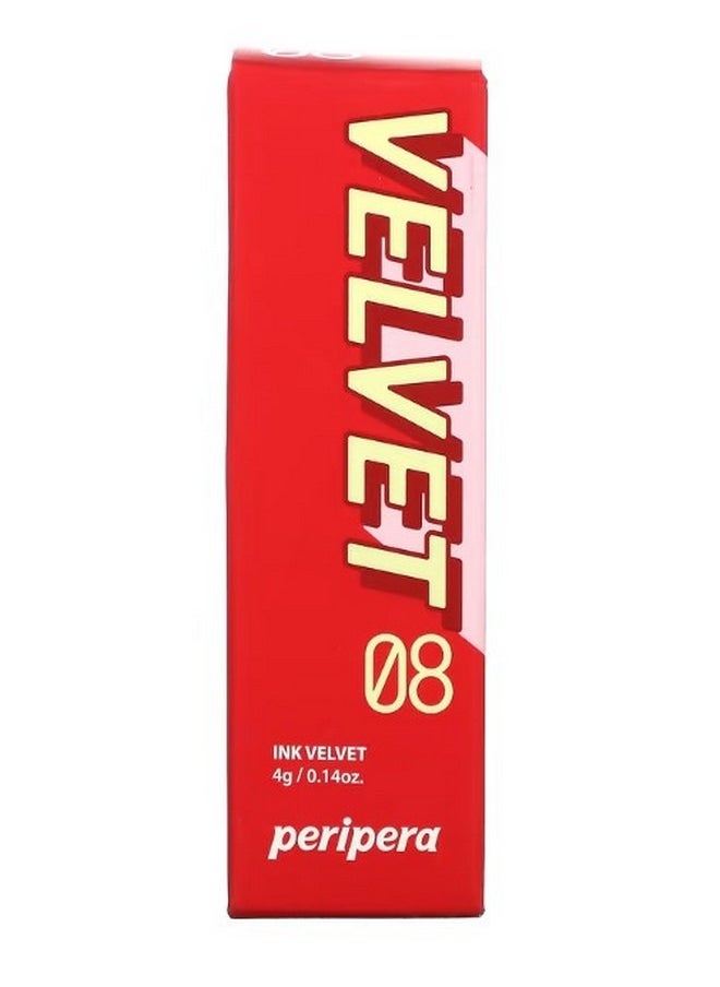 Peripera Ink Velvet Lip Tint 08 Sellout Red 0.14 oz 4 g  - Image 2