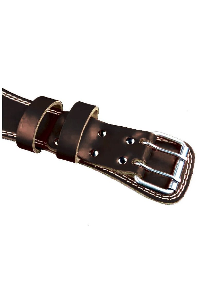 VALEO - Genuine Leather Weight Lifting Belt Size L-130 CM, Black - Image 1