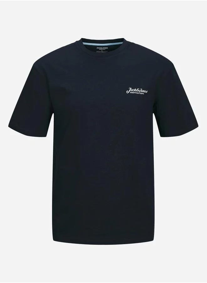 JACK & JONES Jack & Jones Slogan Print Crew Neck T-Shirt
