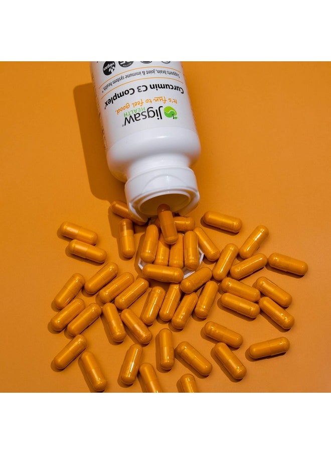 Jigsaw Health Curcumin C3 Complex 60 Capsules…  - Image 5