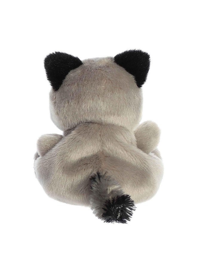 Aurora® Adorable Palm Pals™ Rascal Raccoon™ Stuffed Animal - Pocket-Sized Play - Collectable Fun - Gray 5 Inches - Image 4
