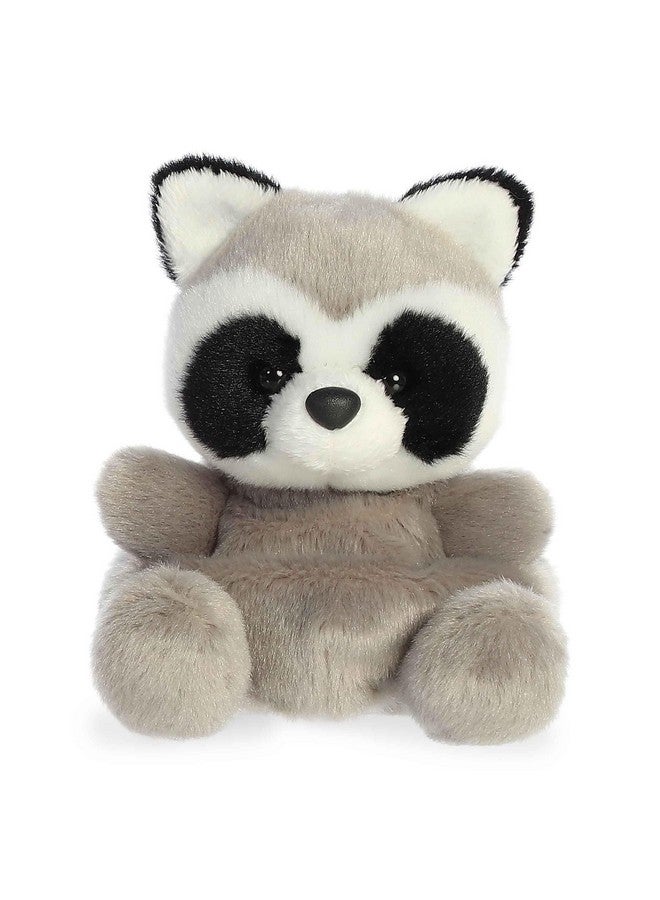 Aurora® Adorable Palm Pals™ Rascal Raccoon™ Stuffed Animal - Pocket-Sized Play - Collectable Fun - Gray 5 Inches - Image 1