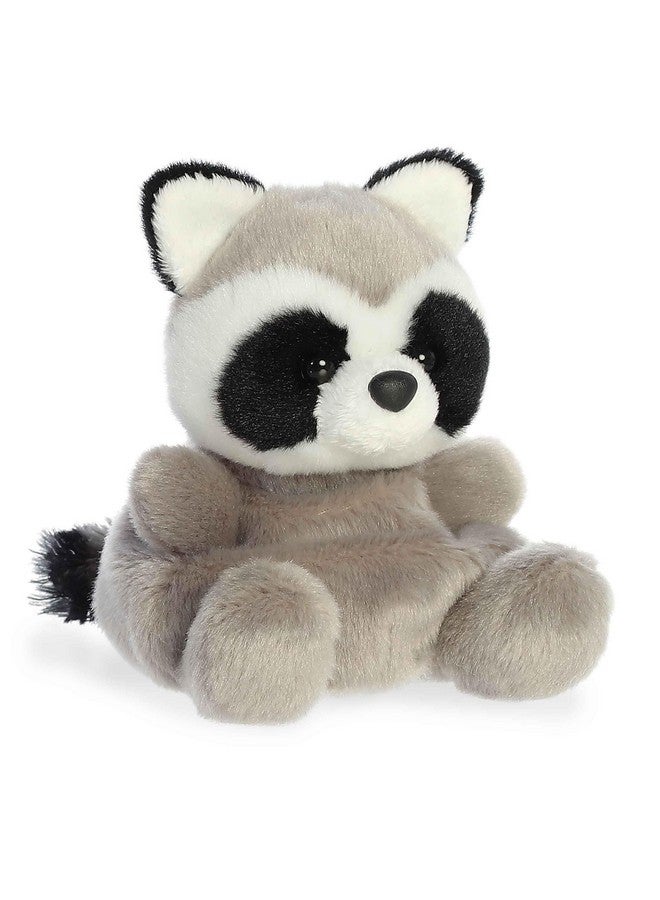 Aurora® Adorable Palm Pals™ Rascal Raccoon™ Stuffed Animal - Pocket-Sized Play - Collectable Fun - Gray 5 Inches - Image 2