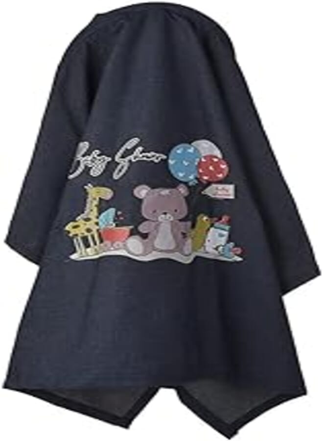 Mix and Max Mix&Max Jeans Nursing Cover Printed Bear For Unisex-Multicolor