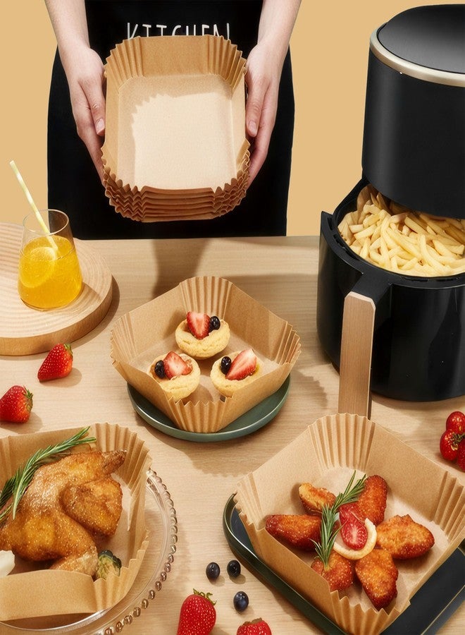 AODPWEN Small Air Fryer Liners Disposable 2 Qt for COSORI 2.1 Qt Air Fryer, Parchment Paper Baking Sheet Mini Air Fryer Liners - Image 5