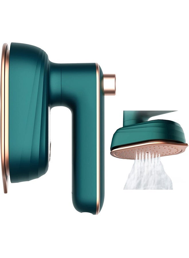 Portable Mini Iron, Portable Handheld Steam Iron, 160° Rotatable Professional Mini Steam Iron for Clothes, Foldable Travel Garment Steamer Micro Steam Iron for Home and Travel - Image 1