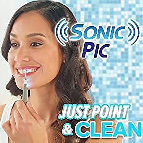 BANCROFT Dental Care Water-Jet Flosser Air technology Cords Tooth Dental Cleaning Whitening Teeth Kit Power Floss Air Powered Dental Water Jet for Tooth Cleaner (White) - Image 3