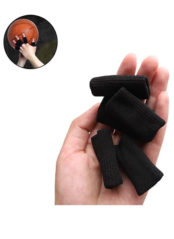 10-Piece Finger Splints Sleeves Protectors, Sport Thumb Brace Support Elastic for Relieving Pain Arthritis Trigger Finge