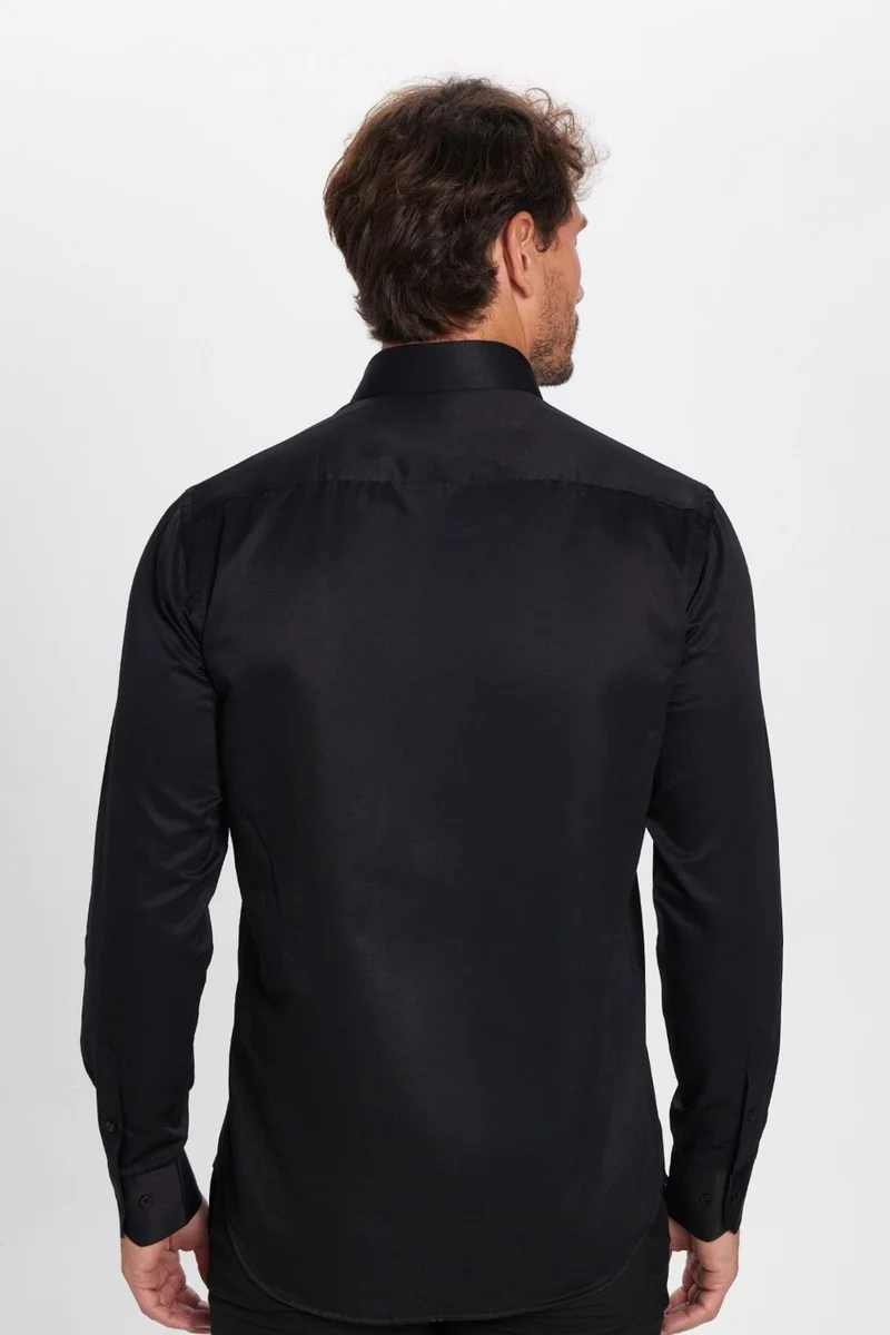 Tudors Modern Slim Fit Long Sleeve Plain Men's Shirt