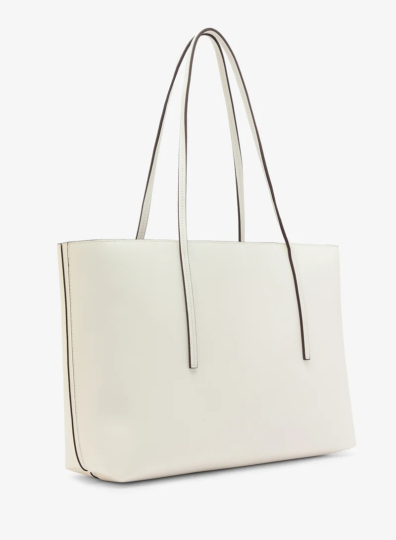 CALVIN KLEIN  Foil Logo Tote Bag with Pouch for Women | Best Price UAE
