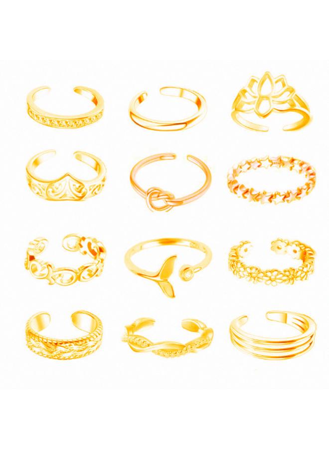 Hot Foot Ring Fashion Micro Diamond Lotus Knotted Women's Open Foot Ring Joint Foot Ring 
