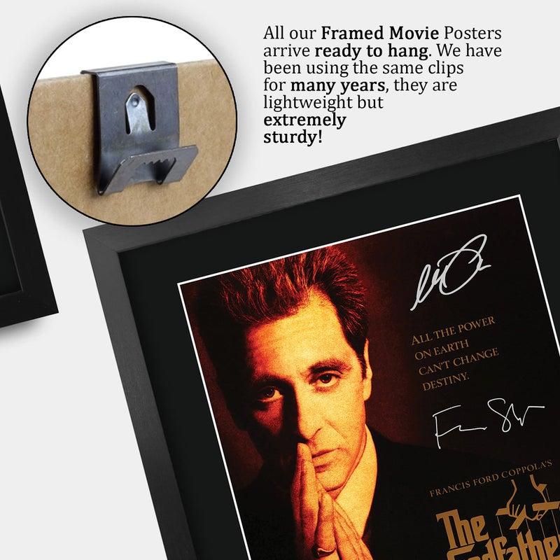 دب في - ديفيرن فيجن اوف ارت - ديفوفارت DVOFART بوستر بإطار بطابع فيلم The Godfather Part III – مقاس A3 (420×297 مم)، بتصميم توقيع مطبوع - Image 5