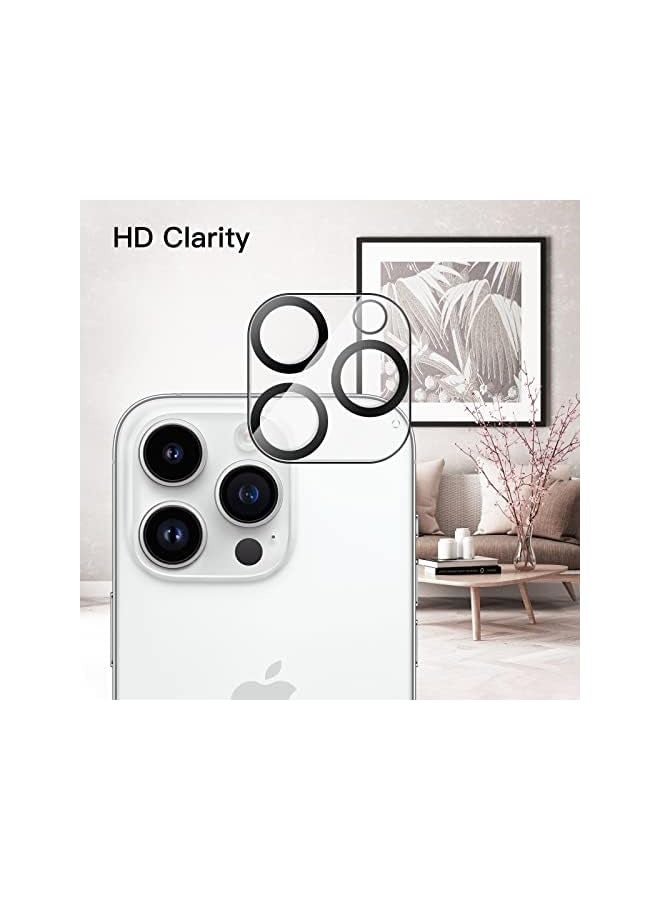 Jetech Camera Lens Protector for iPhone 14 Pro 6.1-Inch and iPhone 14 Pro Max 6.7-Inch, 9H Tempered Glass, Anti-Scratch, Case Friendly, Does Not Affect Night Shots, HD Clear, 3-Pack - Image 3