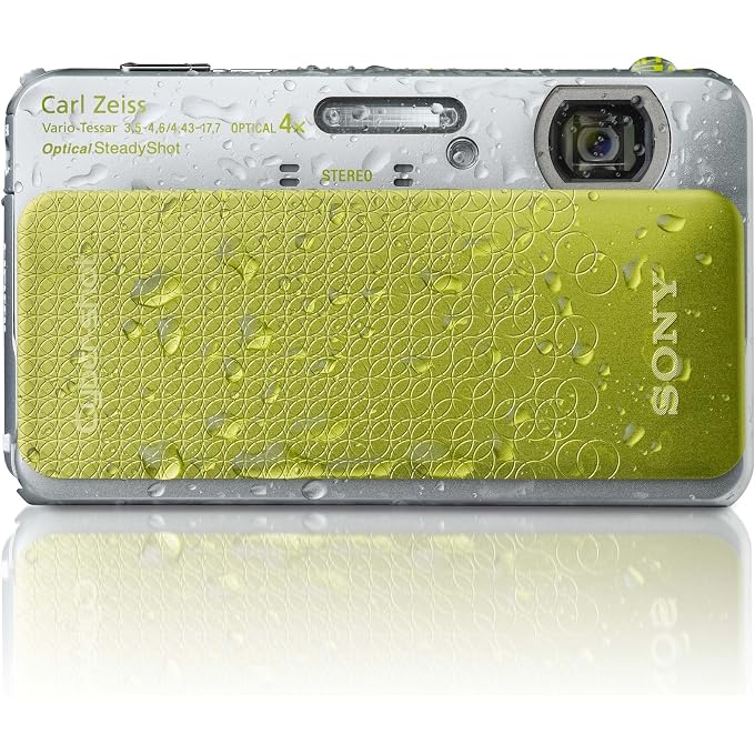 Sony Cyber-shot DSC-TX20 16.2 MP Exmor R CMOS Digital Camera with 4x Optical Zoom and 3.0-inch LCD (Green) (2012 Model) - Image 3