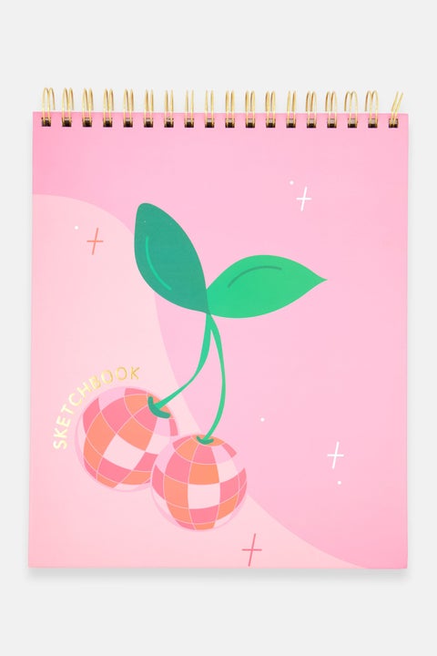 Personalized Artist Sketchbook, Pink Combo