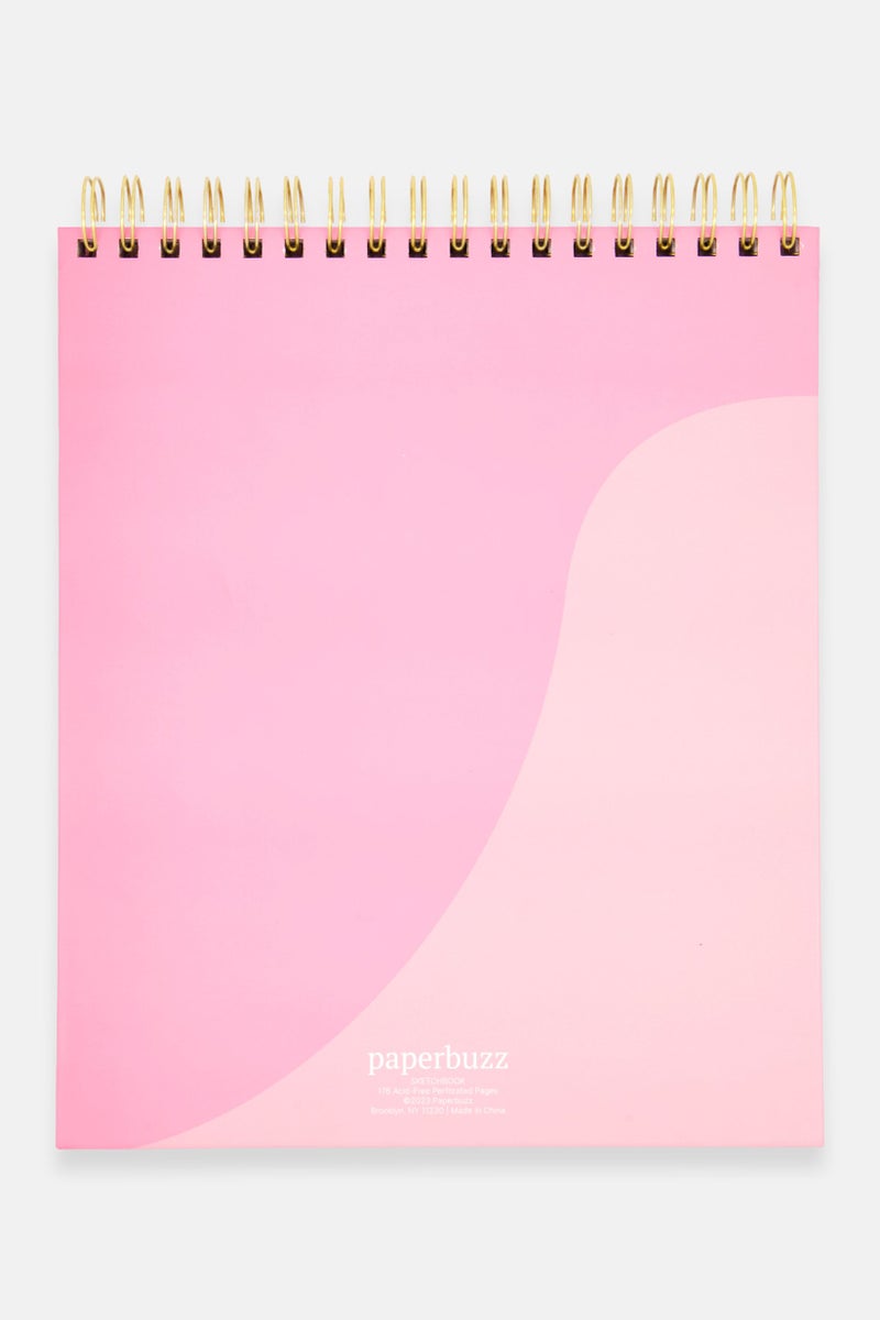 Personalized Artist Sketchbook, Pink Combo