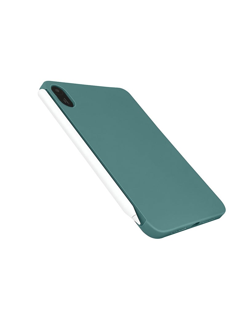 دبليو تيك هواوي ميت باد SE 11 2024 (11 بوصة) غطاء جراب سيليكون سائل ناعم ممتاز (MCRPSN) - أخضر غامق - Image 3