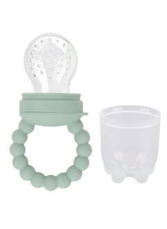 Pikkaboo Pikkaboo Chew & Feed Teether with Fruit Pacifier Duo-Mint  - Image 4
