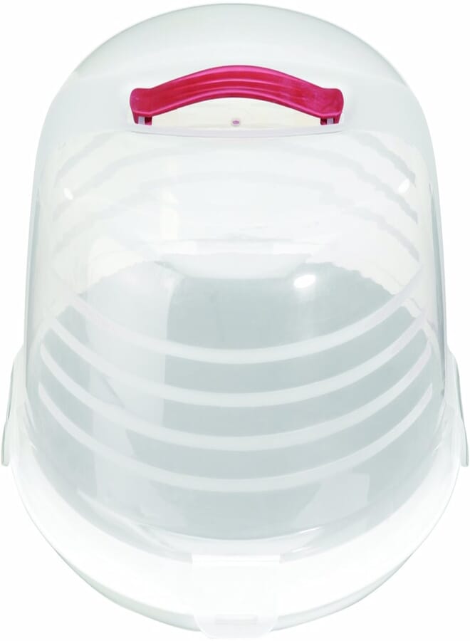 Curver Plastic Cake Box, 35 cm Size, White
