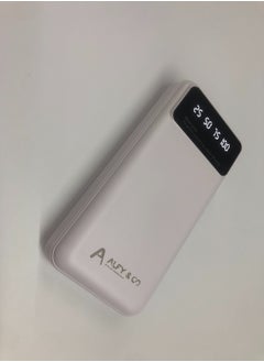 ALFY & CO 20000 mAh Power Bank Portable Charger USB Type C Battery Pack 22.5W Fast Charging Compatible with iPhone 16 15 14 13 Pro Max Samsung Galaxy Z Fold 6 S24 S23 S22 S21 Ultra Apple Watch Airpods iPad white  - Image 5